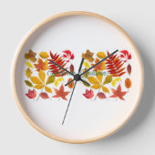 Willkommen Herbst Uhr (Vorderseite)