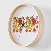 Willkommen Herbst Uhr (Winkel)