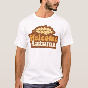 Willkommen HerbstHalloween Groovy Halbjahr Herbst T-Shirt