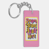 "Willkommen Ihre Träume" Schlüsselanhänger (Vorderseite links)