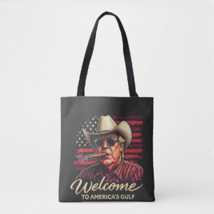 Willkommen im Amerikanischen Golf-Funny Trump Amer Tasche