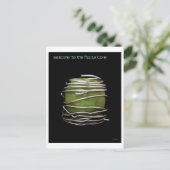 Willkommen im Apple Core Postkarte (Stehend Vorderseite)