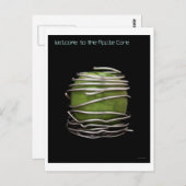 Willkommen im Apple Core Postkarte (Vorne/Hinten)