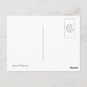 Willkommen im Apple Core Postkarte (Rückseite)