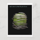 Willkommen im Apple Core Postkarte (Vorderseite)