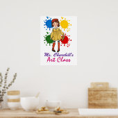 Willkommen im Art Teacher's Classroom - SRF Poster (Küche)