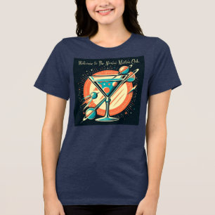 Willkommen im Atome Martini Club Age Tri-Blend Shirt