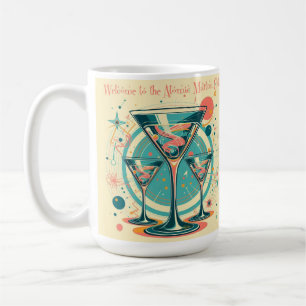 Willkommen im Atomic Martini Club Triple Play Kaffeetasse