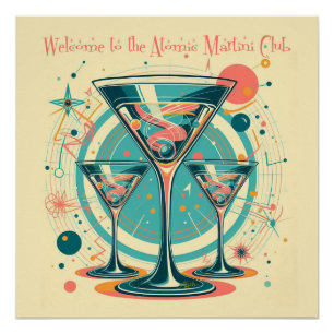 Willkommen im Atomic Martini Club Triple Play Poster