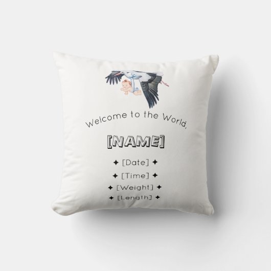Willkommen im Bab von World Individuelle Name & Bi Kissen (Vorderseite)