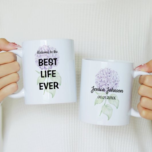 Willkommen im Best Life Ever Kaffeetasse