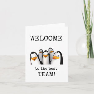 Willkommen im Best Team, New Employee, Students Karte