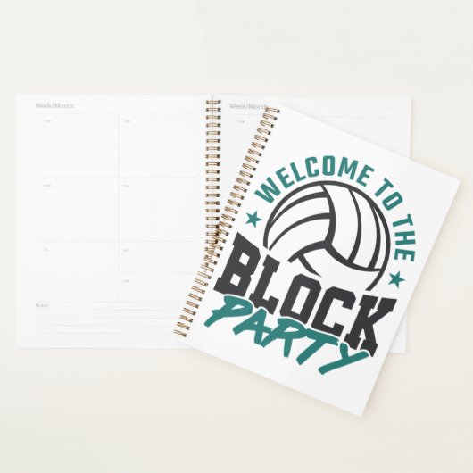 Willkommen im Block Party Volleyball Mittelblock Planer (Anzeige)