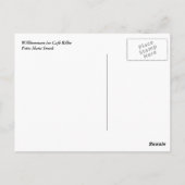 Willkommen im Cafè Rilke Postkarte (Rückseite)