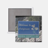 Willkommen im California Magnet (Vorderseite/Rückseite)