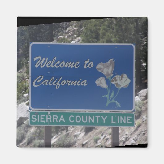 Willkommen im California Magnet (Vorne)