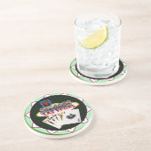 Willkommen im Casino von Las Vegas Getränkeuntersetzer (Seite)