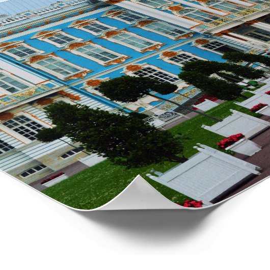 Willkommen im Catherine Palace, Russland Poster (Ecke)