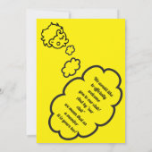 Willkommen im Club Einladung (Rückseite)