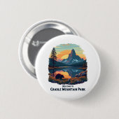 Willkommen im Cradle Mountain National in Australi Button (Vorne & Hinten)