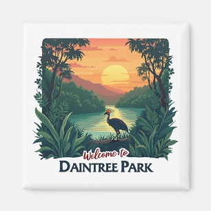 Willkommen im Daintree National Australian Park Magnet