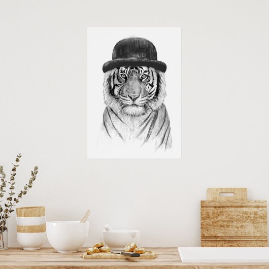 Willkommen im Dschungel Poster (Küche)