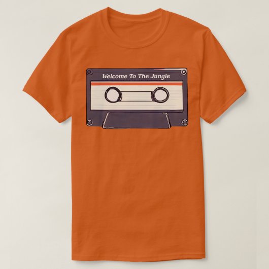 Willkommen im Dschungel T-Shirt (Design vorne)