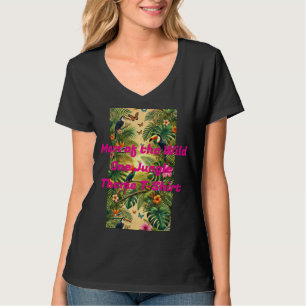 Willkommen im Dschungel-T - Shirt - Tropischer Wil