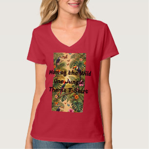 Willkommen im Dschungel-T - Shirt - Tropischer Wil