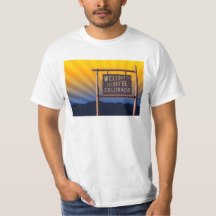 Willkommen im farbenfrohen Colorado T-Shirt