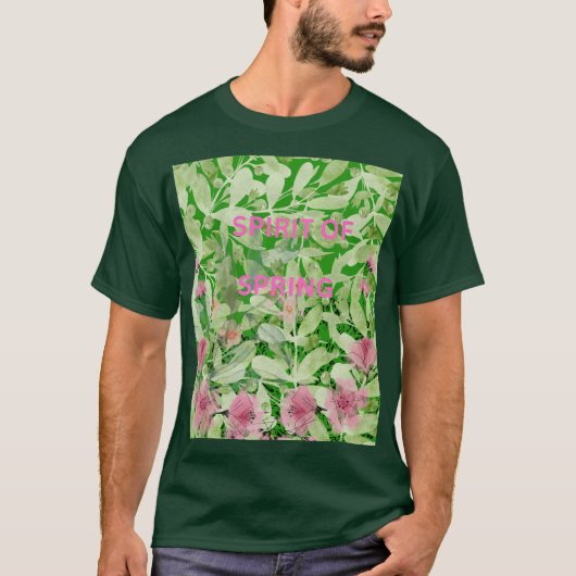 WILLKOMMEN IM FRÜHLING T-Shirt (Vorderseite)