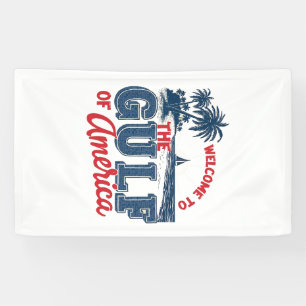 Willkommen im Golf von Amerika Einwanderer aus Mex Banner