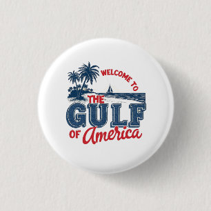 Willkommen im Golf von Amerika Einwanderer aus Mex Button