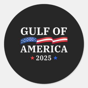 Willkommen im Golf von Amerika - Golf von Mexiko 2 Runder Aufkleber