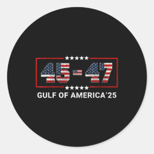 Willkommen im Golf von Amerika - Golf von Mexiko 2 Runder Aufkleber