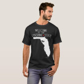 Willkommen im GUNSHINE Staat Florida T-Shirt (Vorne ganz)