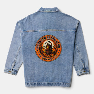 Willkommen im Haunted Retro Club Jeansjacke