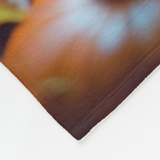 Willkommen im Herbst Fleecedecke (Ecke)