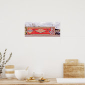 Willkommen im Historic Ben Wheeler Sign 24x10 Poster (Küche)