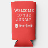 Willkommen im Jungle-Spotientencode Selters Dosenkühler (Vorderseite)