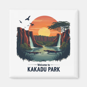 Willkommen im Kakadu-Nationalpark Australien Magnet