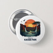 Willkommen im Kakadu Nationalpark Button (Vorne & Hinten)
