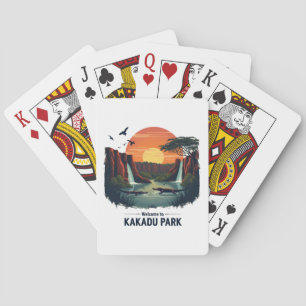 Willkommen im Kakadu Nationalpark Spielkarten