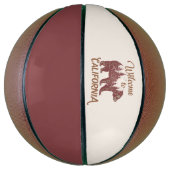 Willkommen im kalifornischen Bärenwald Basketball (Vertikal)