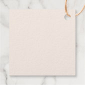 Willkommen im kalifornischen Bärenwald Geschenkanhänger (Rückseite)