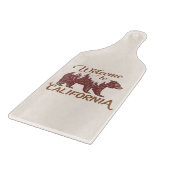 Willkommen im kalifornischen Bärenwald Schneidebrett (Ecke)