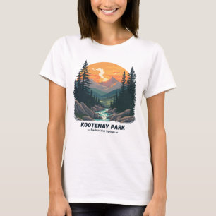 Willkommen im kanadischen Nationalpark Kootenay T-Shirt