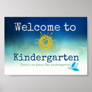Willkommen im Kindergarten Doster Poster