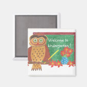 Willkommen im Kindergarten ! Magnet (Vorderseite/Rückseite)