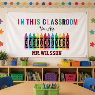 Willkommen im Klassenzimmer - Zurück zur Schule Ba Banner